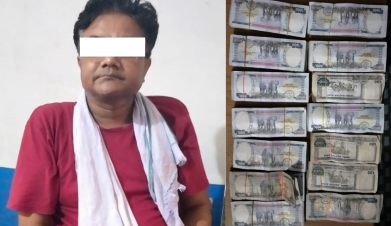रूपन्देहीमा स्रोत नखुलेको साढे १५ लाखसहित एक भारतीय पक्राउ
